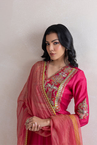 Pucia Brocade Jacket Set