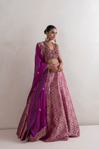 Dular Brocade Lehenga