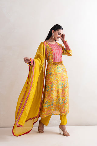Haldi Kurta Set