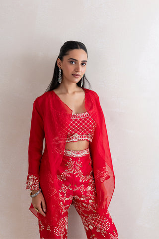 Mukhtar Pant Set