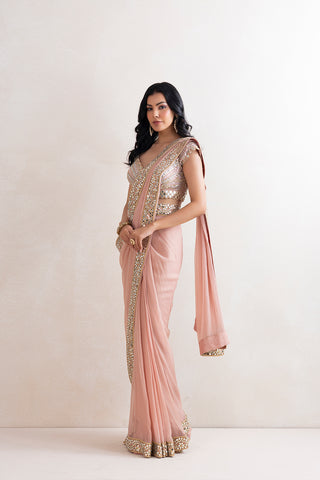 Majfeer Draped Saree