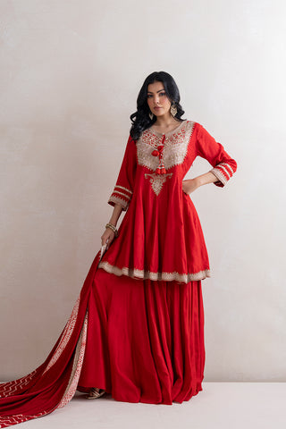 Sindoor Sharara Set