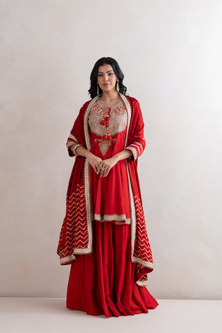 Sindoor Sharara Set