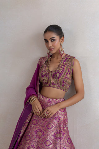 Dular Brocade Lehenga