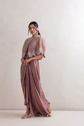 Mixba Draped Skirt