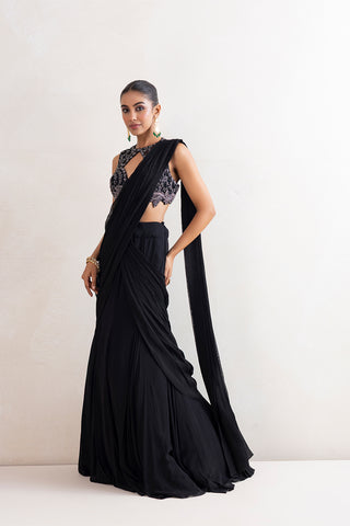 Bow Tie Draped Saree