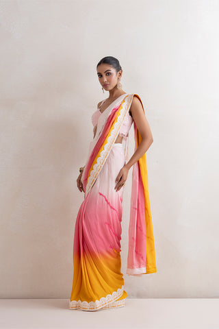 Candy Draped Saree