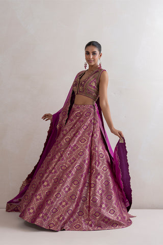 Dular Brocade Lehenga