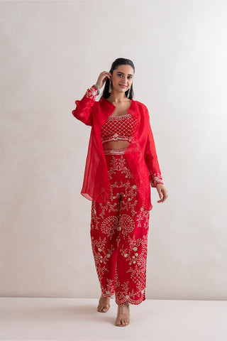Mukhtar Pant Set
