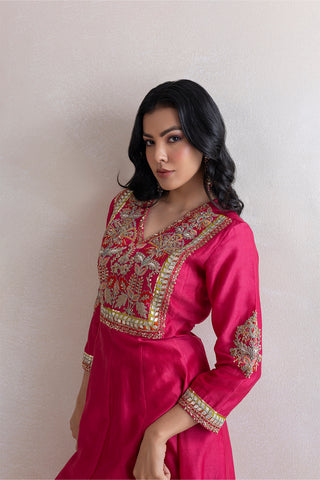 Pucia Brocade Jacket Set