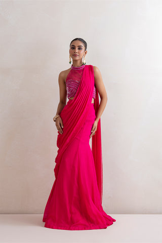 Bowstie Draped Saree