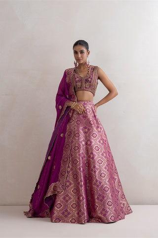 Dular Brocade Lehenga