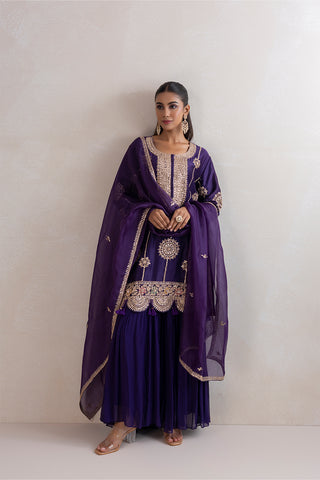Muskan Gota Sharara Set
