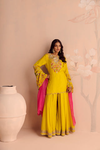 Kesari Kurta Set