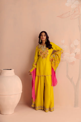 Kesari Kurta Set