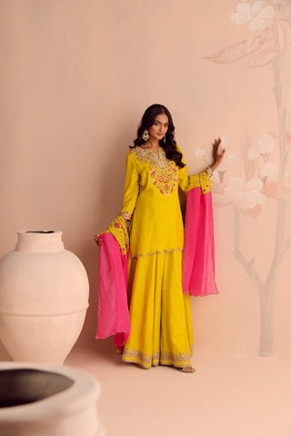 Kesari Kurta Set