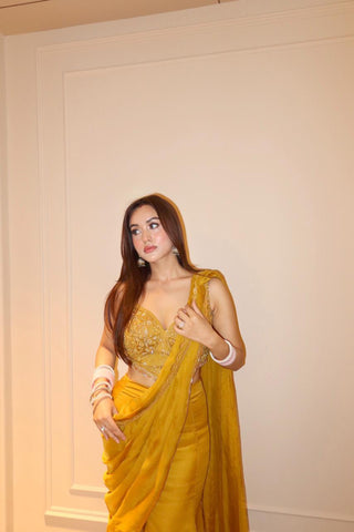 Harshita In Our Omya Saree